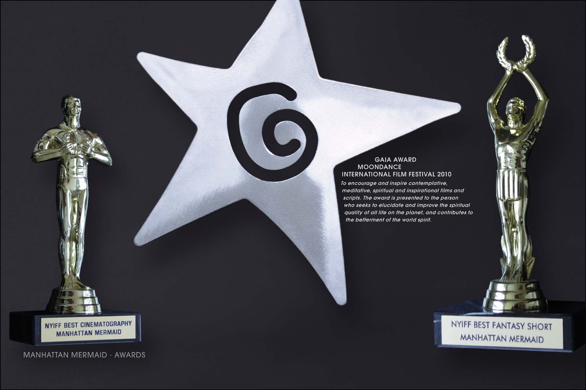 Tristan V Christann, Fantasy, Gaia Award, Moondance Filmfestival, Spirit of Da Vinci, Manhattan Mermaid_02 awards Moondance + NYIFF